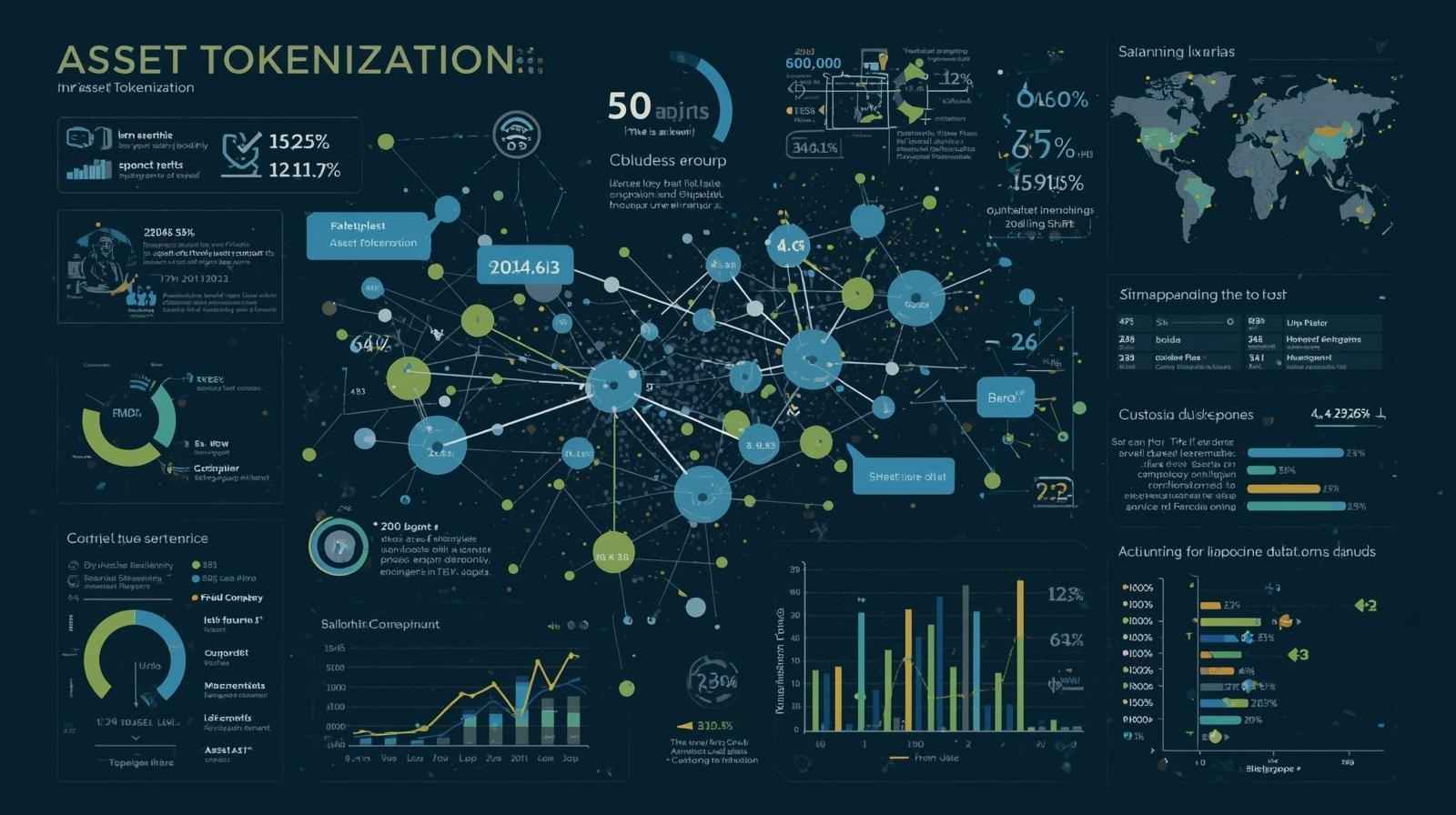 Tokenized asset dashboard royalties tracking